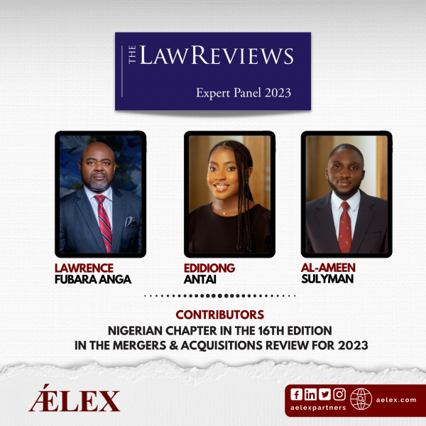 Fubara Anga Mergers & Acquisition Review 2023 | Nigeria - ǼLEX Legal