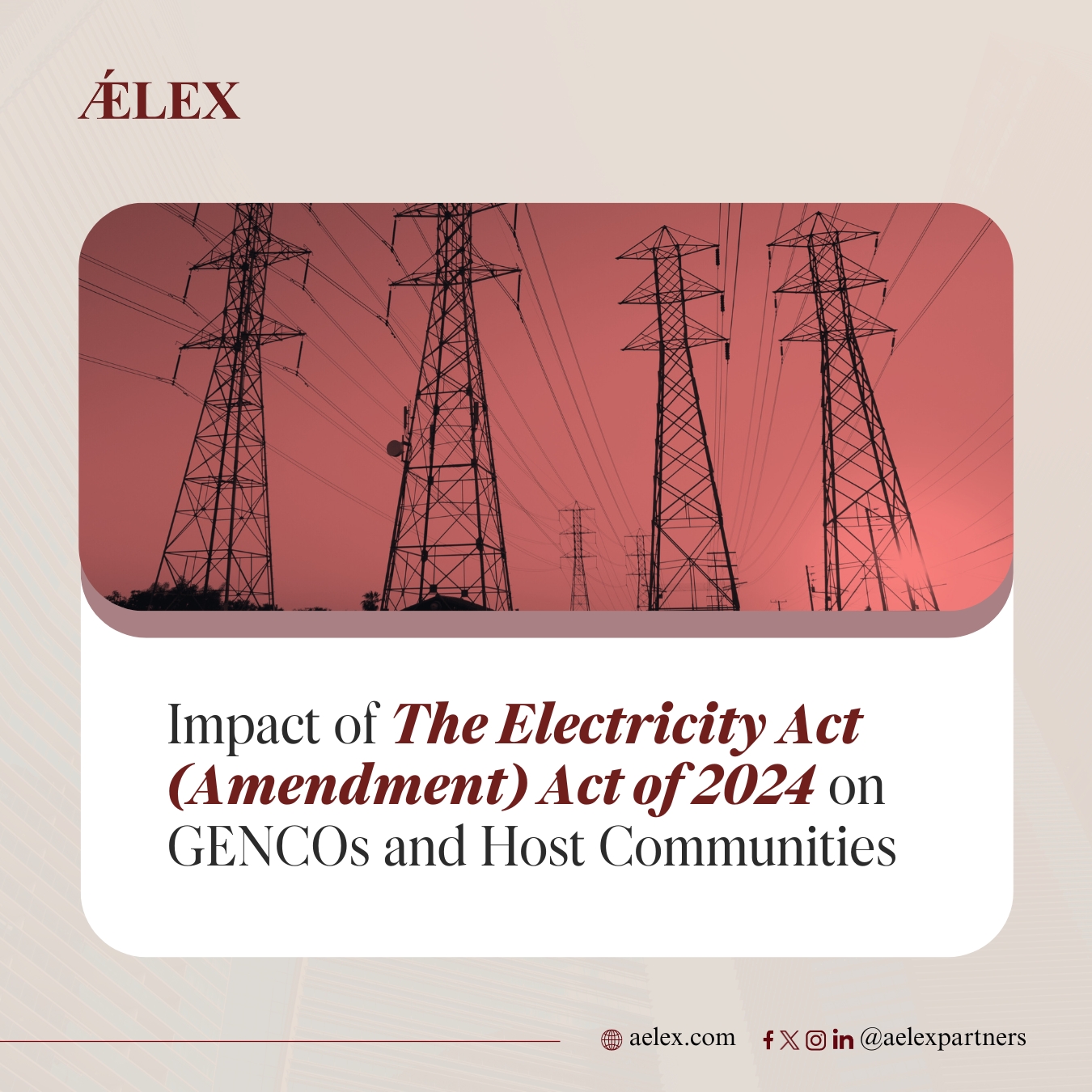Electricity Act Amendment 2025 Sophie Mackenzie