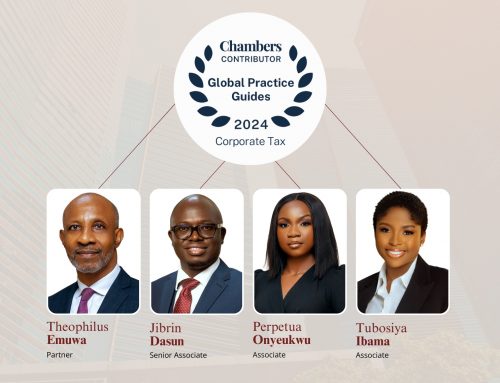 Chambers Global Practice Guide | CORPORATE TAX 2024 | Nigeria